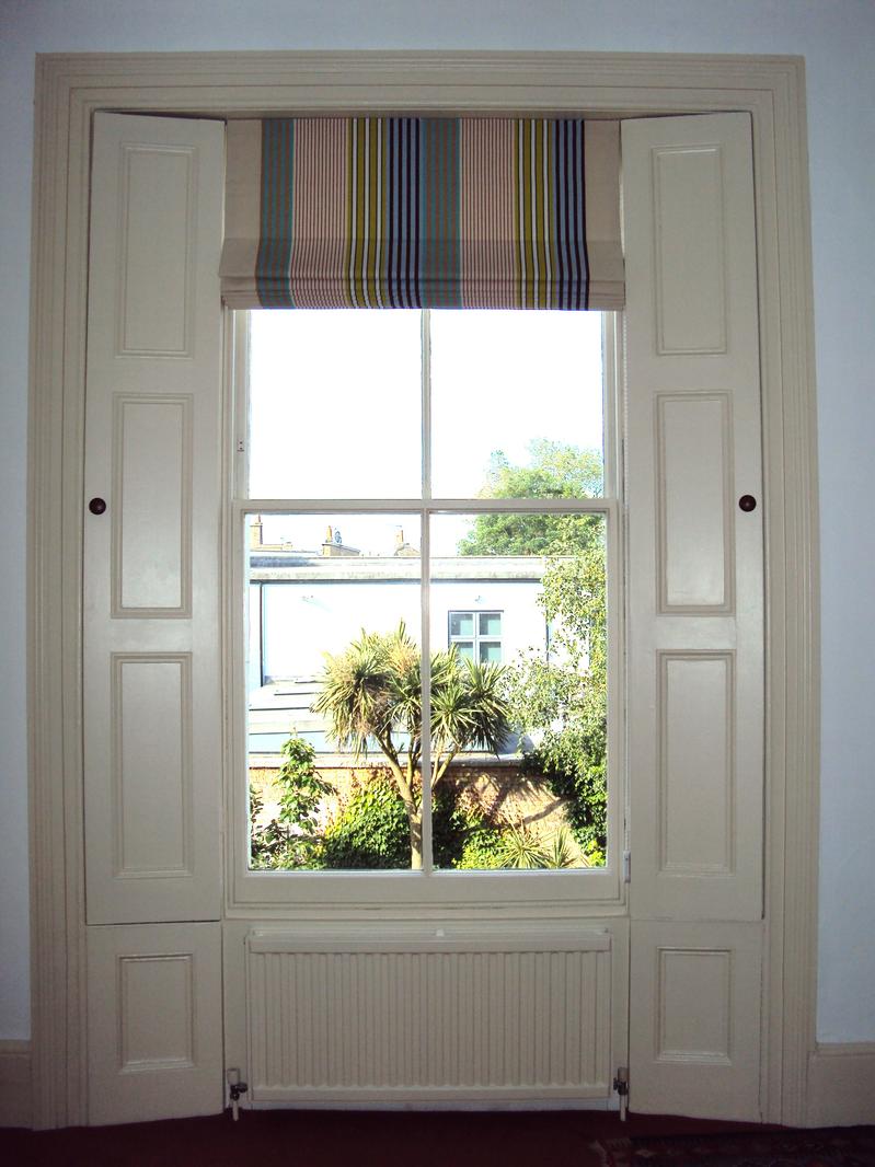 Roman Blinds own fabric